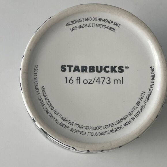 Starbucks Green Polka Dot Edition 16 oz Mug - Picture 3 of 4